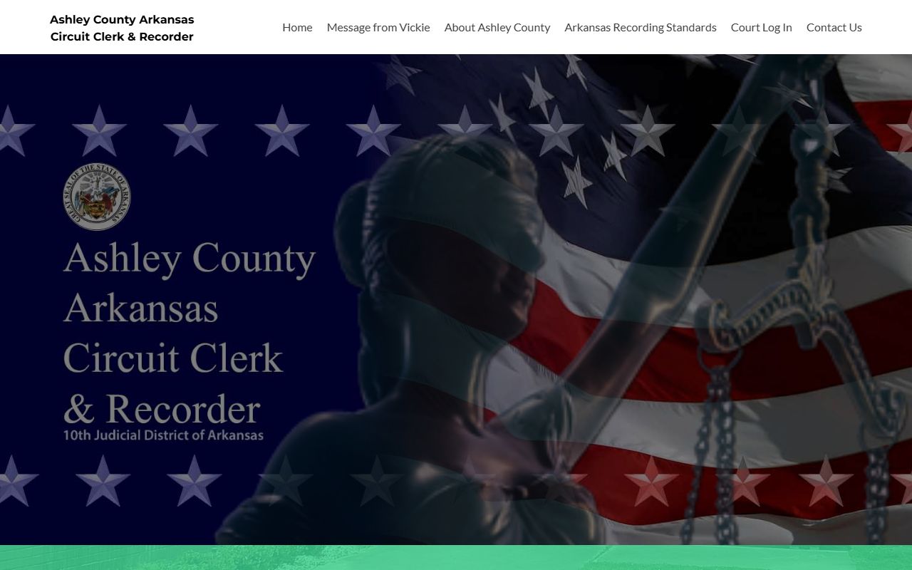 Ashley County Circuit Clerk site for criminal history records
