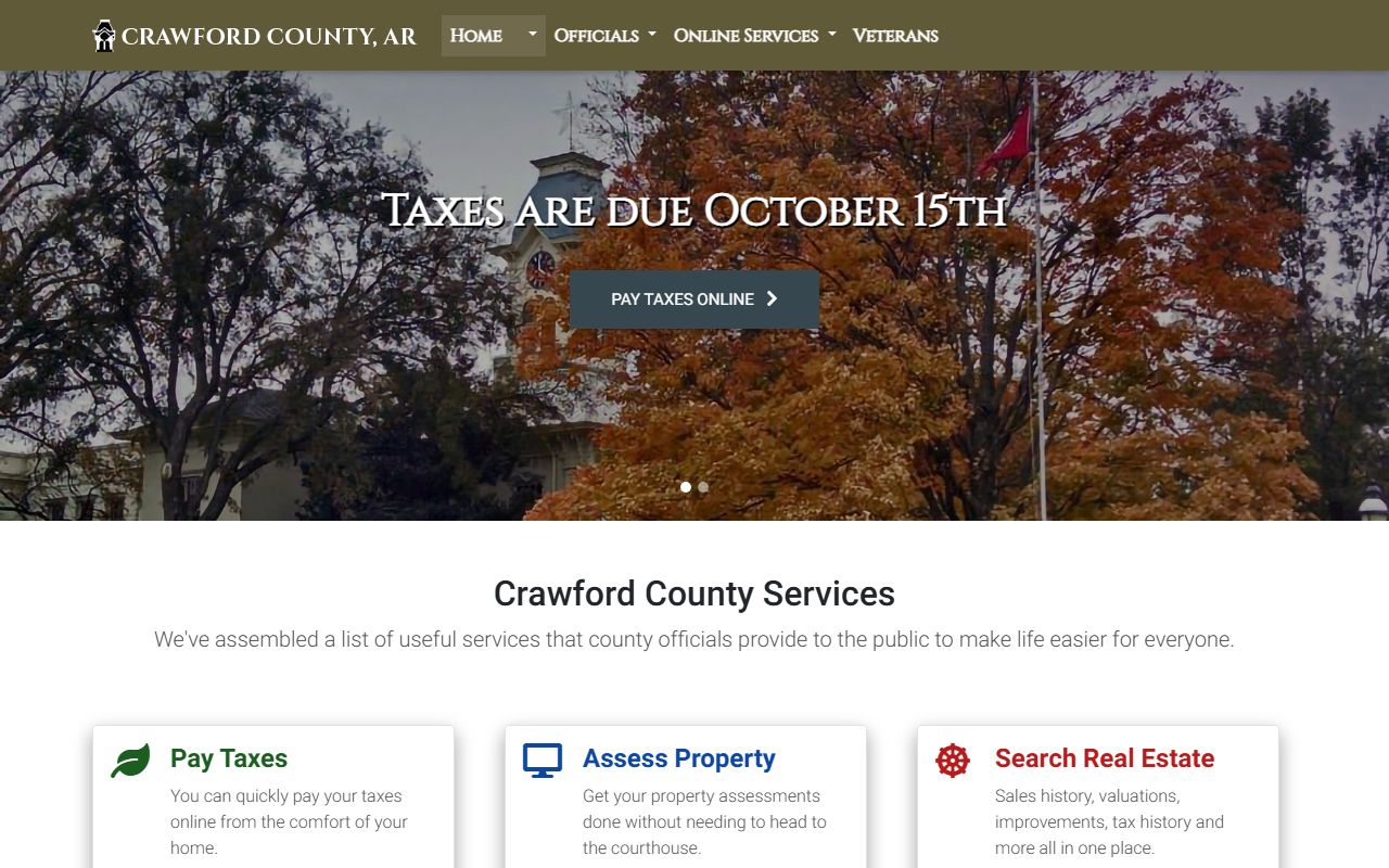Crawford County Criminal History sheriff office website