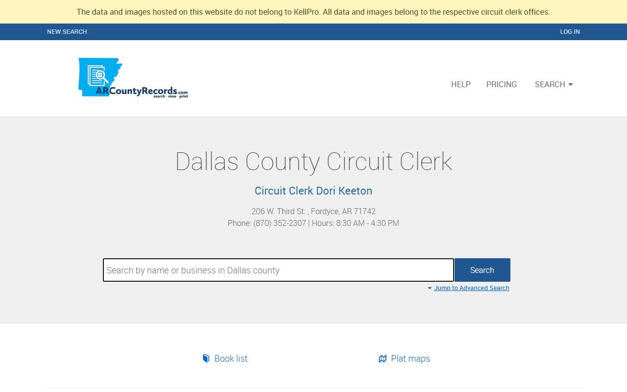 Dallas County Criminal History land records search