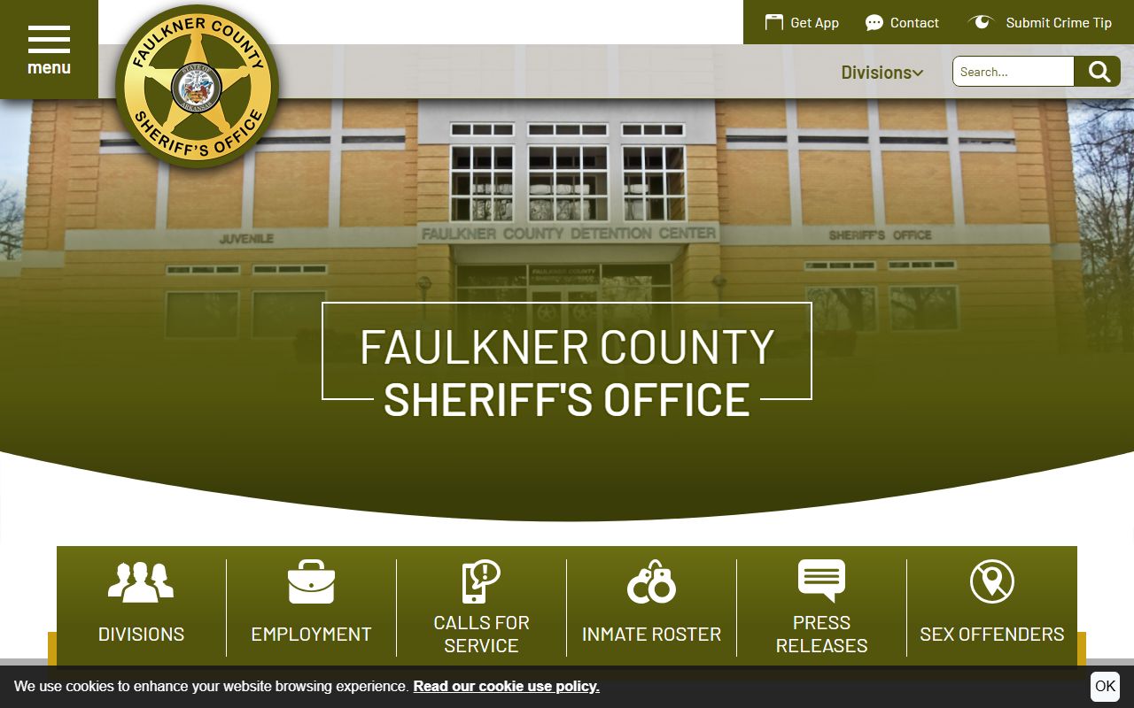 Faulkner County Sheriff Office for Faulkner County Criminal History