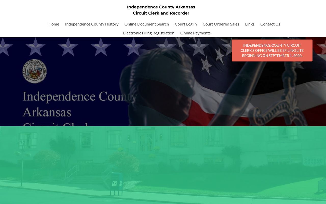 Independence County Circuit Clerk for Criminal History records