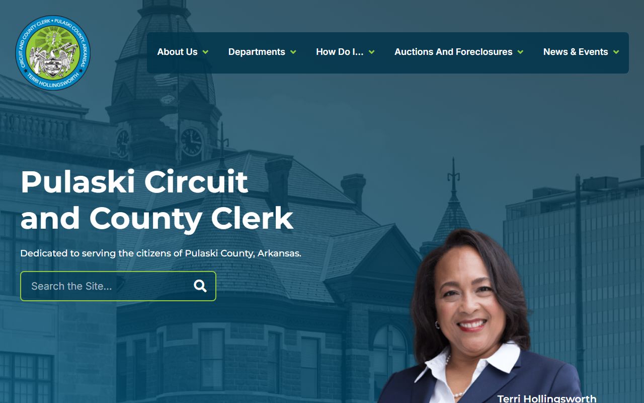 Pulaski County Circuit Clerk for Criminal History records