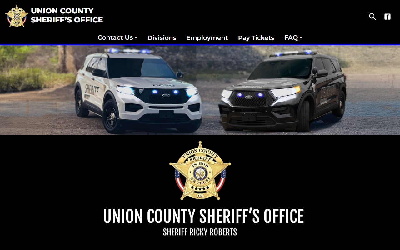 Union County Sheriff Office for Criminal History records